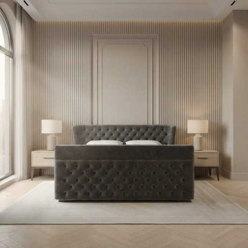 TV Bed - Chesterfield Design