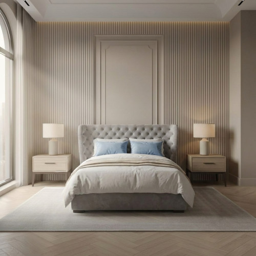 Pearl Chesterfield Bed